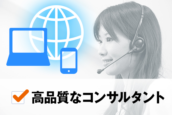 高品質なコンサルタント